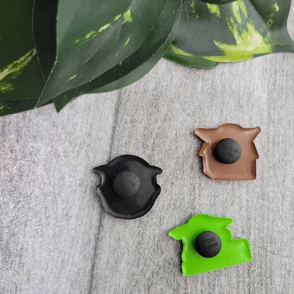 Grogu The Child Star Wars The Madalorian Shoe Charms - Picture 2 of 5